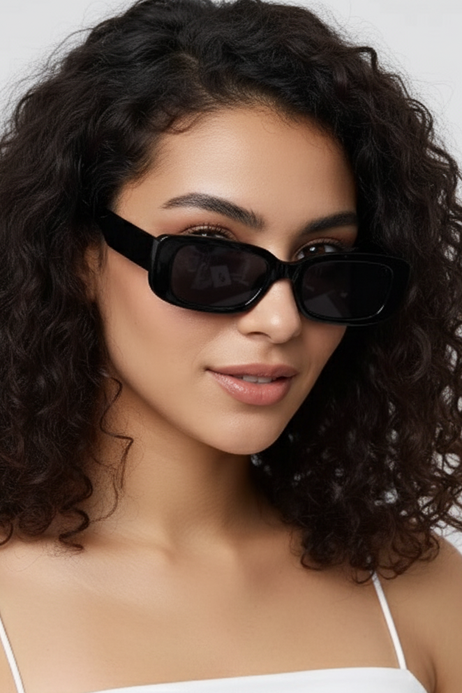 Kiro Y2K Rectangular Sunglasses 90s Retro Style | Fashion Glasses for Men & Women UV400