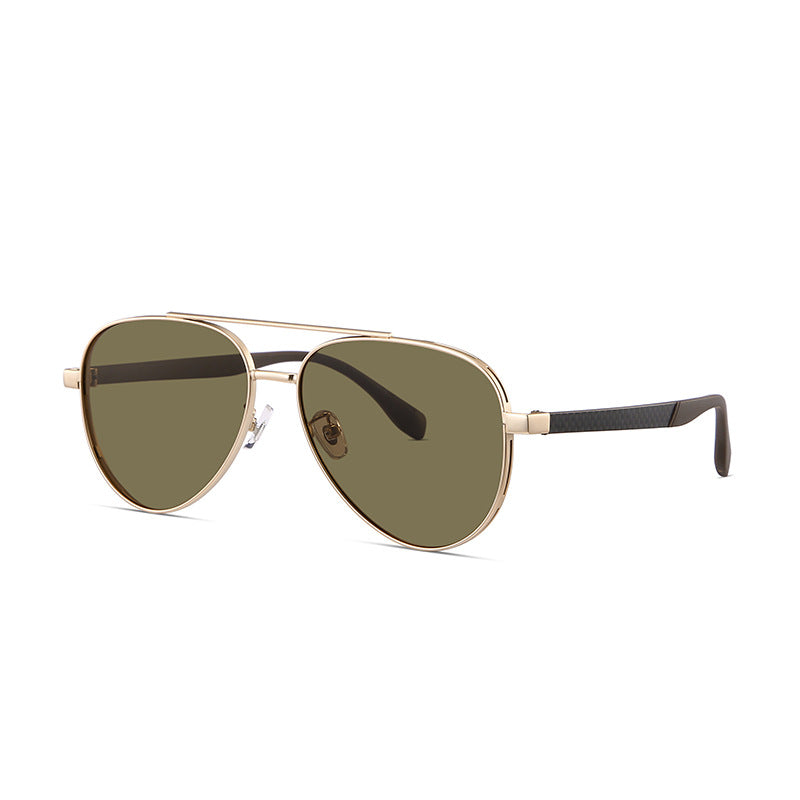 Vibe Shield: Polarized Aviator Sunglasses for Men & Women | UV400 Protection, Teardrop Lens, Unisex Style