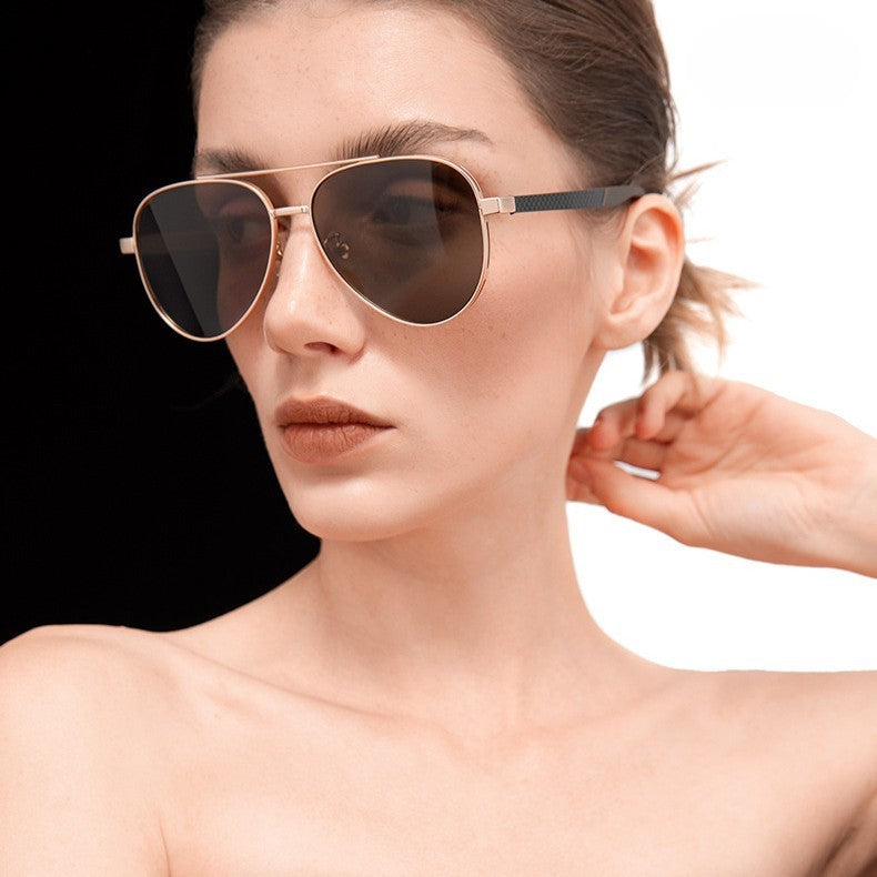 Vibe Shield: Polarized Aviator Sunglasses for Men & Women | UV400 Protection, Teardrop Lens, Unisex Style
