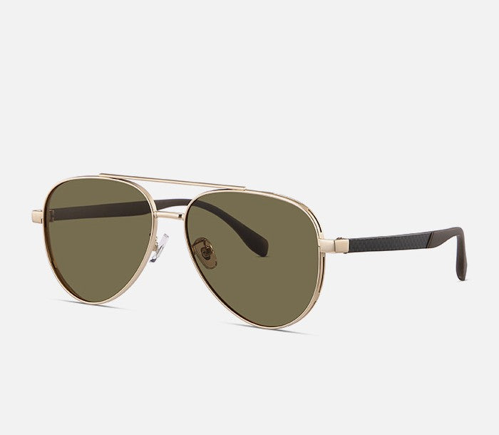 Vibe Shield: Polarized Aviator Sunglasses for Men & Women | UV400 Protection, Teardrop Lens, Unisex Style