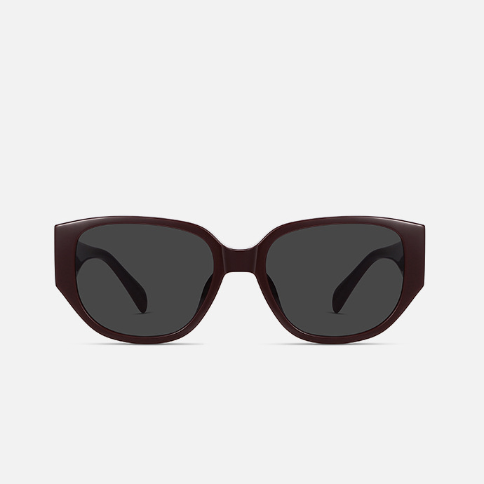Retro Romance: Unisex Cat-Eye Sunglasses | High-Definition Nylon Plate