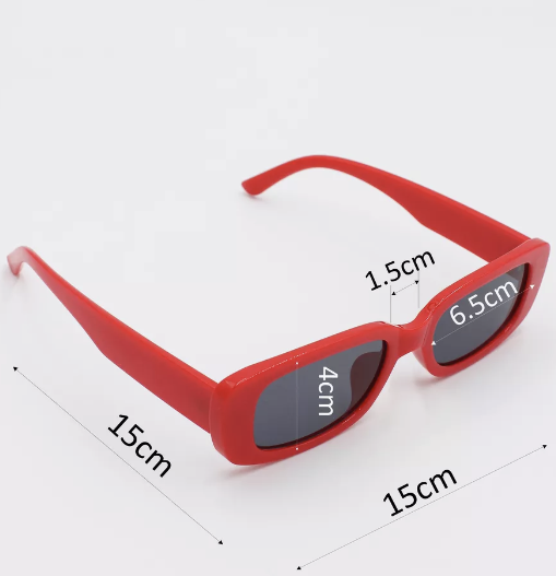 Kiro Y2K Rectangular Sunglasses 90s Retro Style | Fashion Glasses for Men & Women UV400