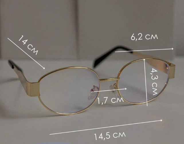 Kiro Old Money Vintage Oval Blue Light Glasses | Metal Frame 90s Retro Computer & Gaming Eyewear for Women & Men