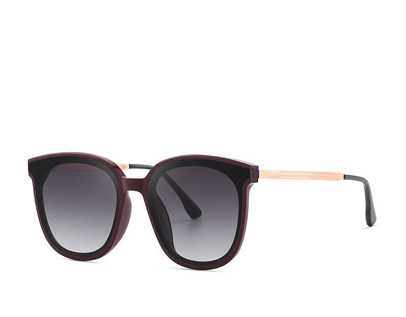 Aura Gaze: Women's Polarized Sunglasses - UV400 Protection, 54mm Lens, Fashion Frame