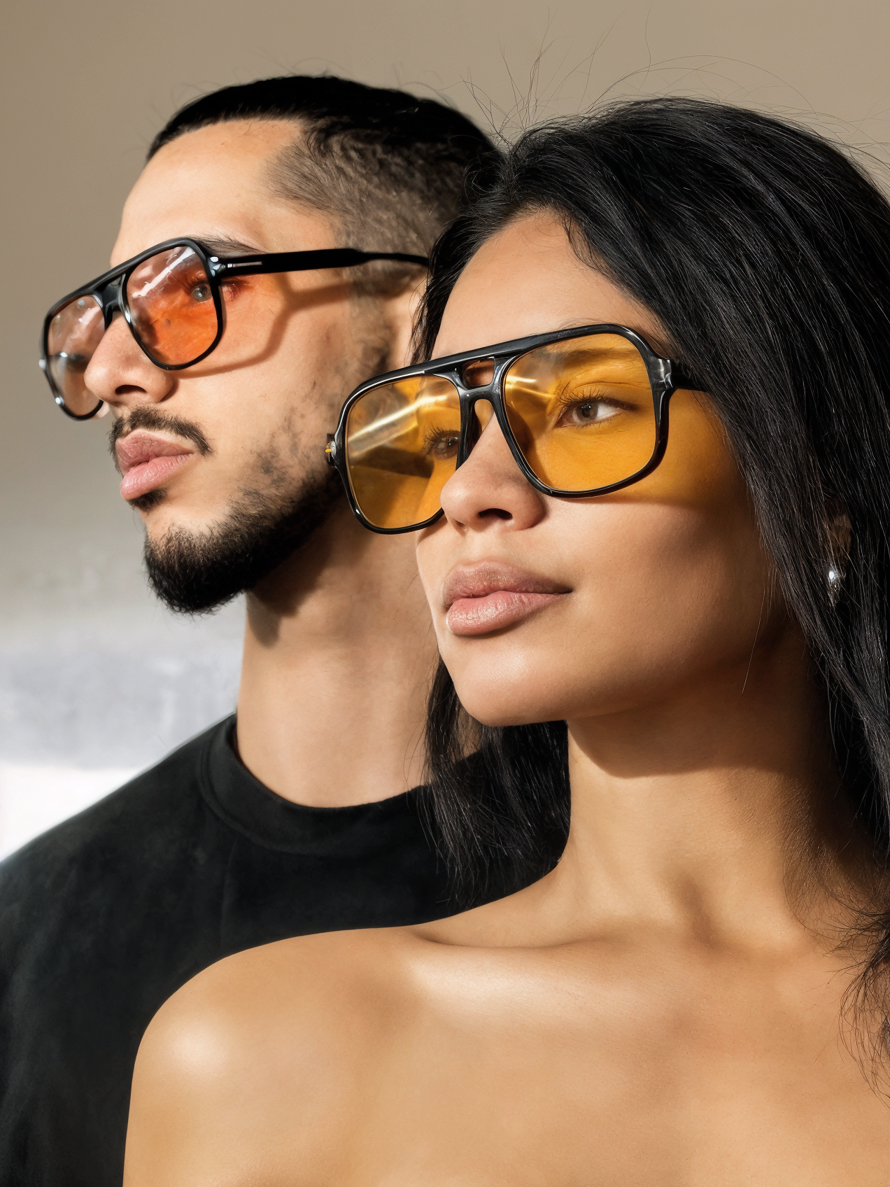 Kiro Retro Aviator Sunglasses | 90s Style Fashion Glasses for Men & Women