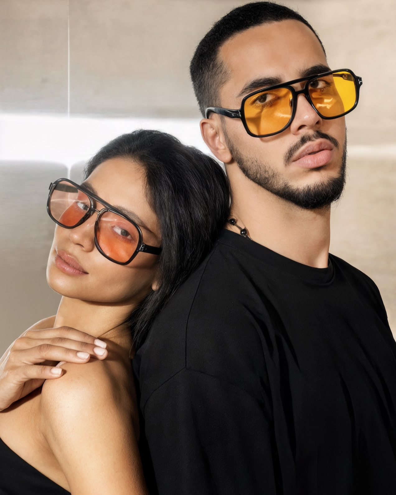 Kiro Retro Aviator Sunglasses | 90s Style Fashion Glasses for Men & Women