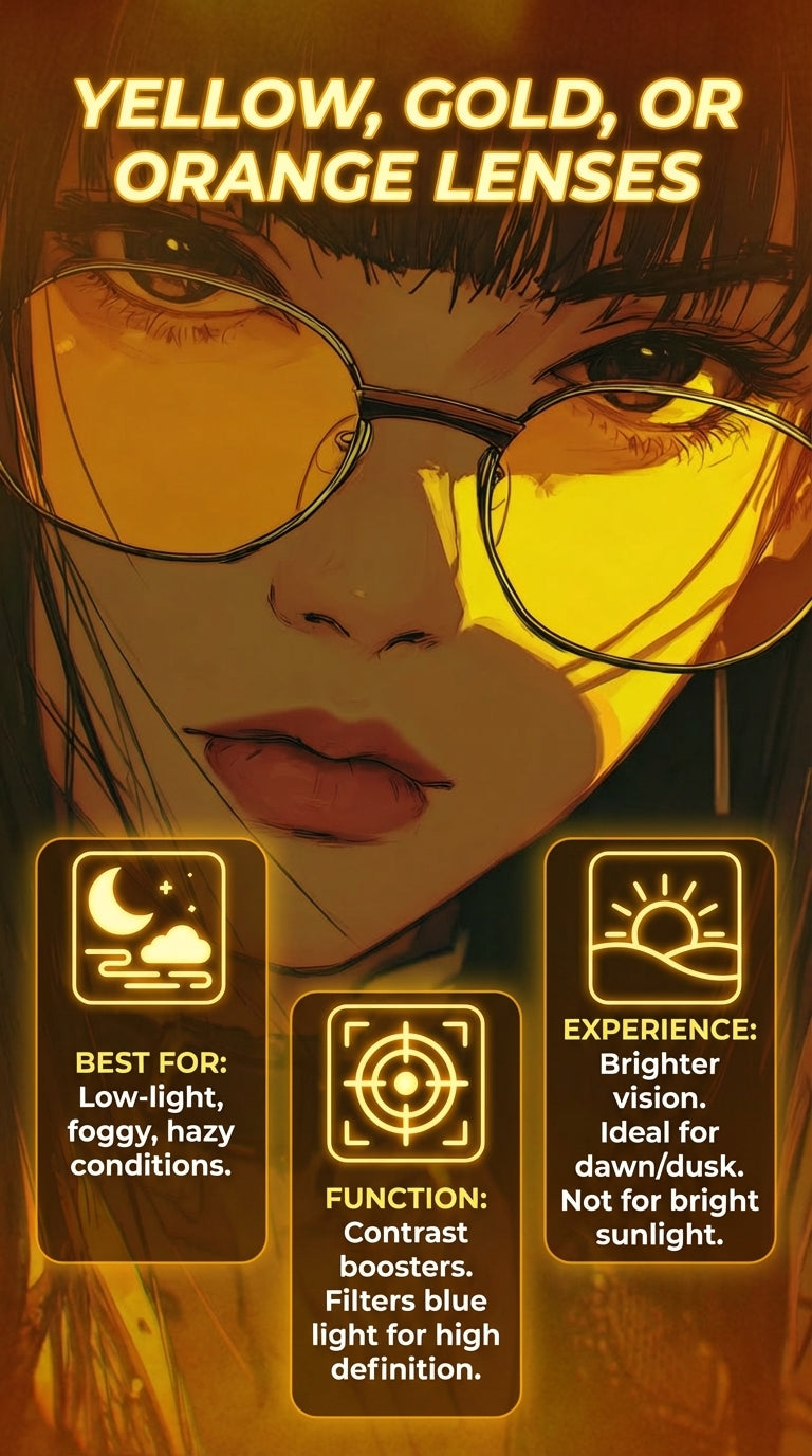 Yellow Or Orange Lenses