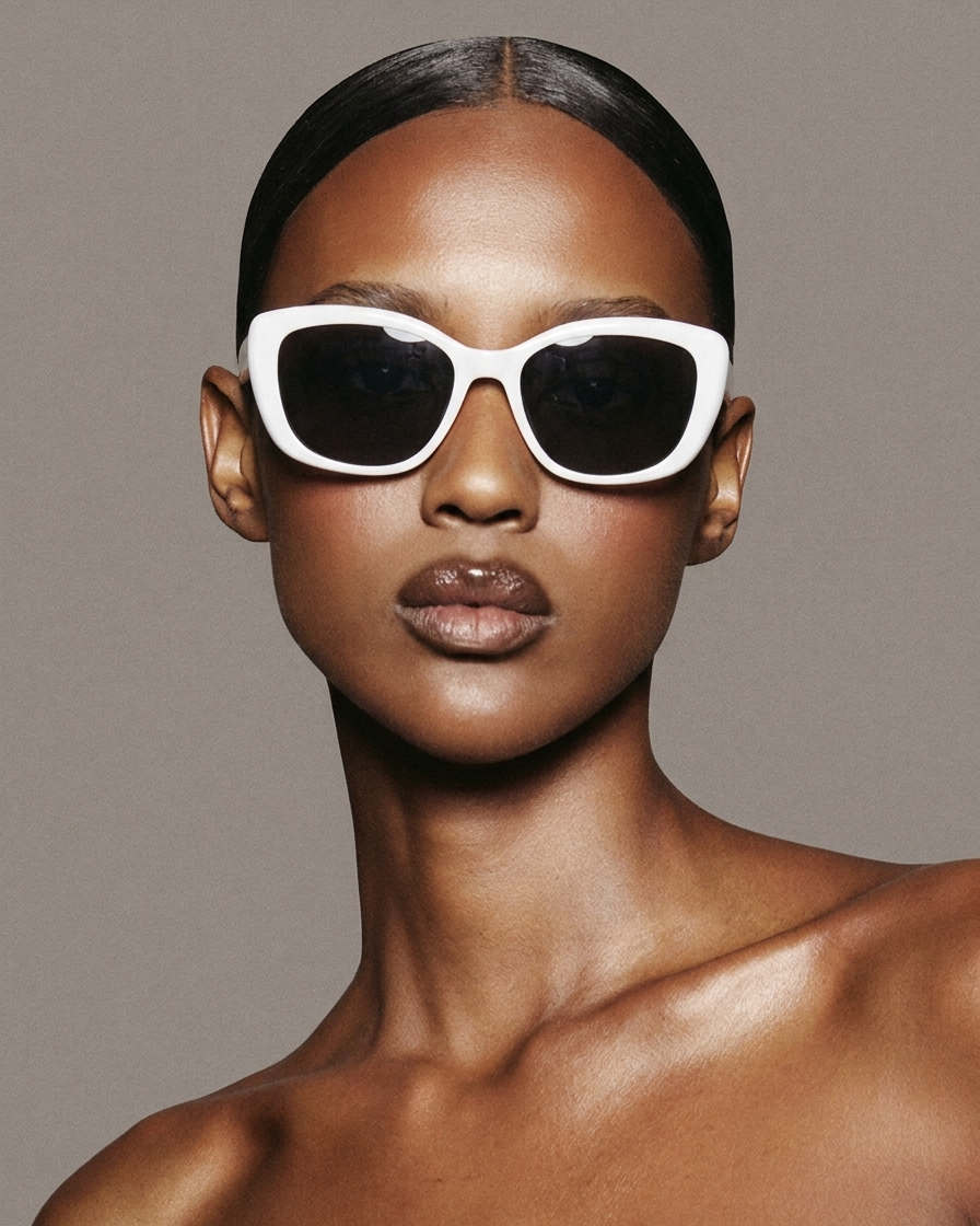 Marie Kiro: The Velvet Provocateur  Retro Cat-Eye Polarized Sunglasses for Women, UV400 Protection