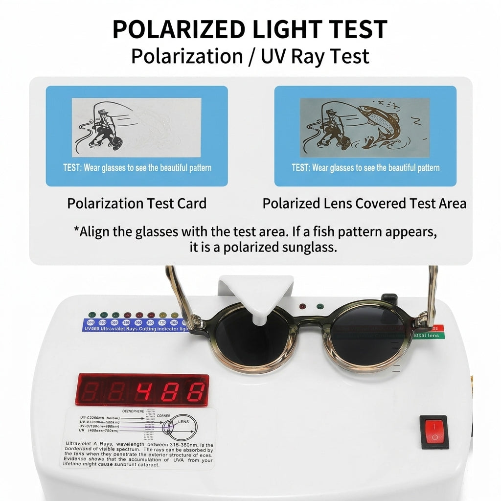 The Index Polarized  Black | Round Sunglasses | UV400 TAC Polarized Lenses