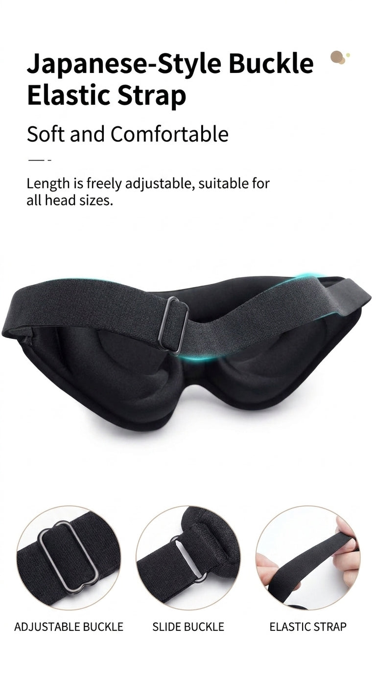 Marie Kiro: 3D Weightless Oracle - Sleep Mask, Lightweight Memory Foam Blackout Eye Mask