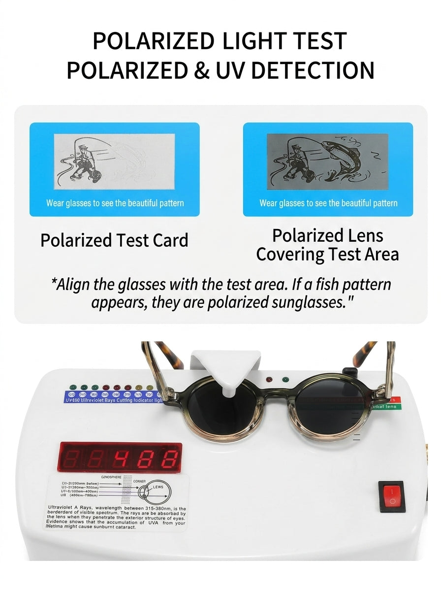 The Archivist Polarized Crystal Blue | Retro Square Sunglasses | UV400 TAC Polarized Blue Lenses