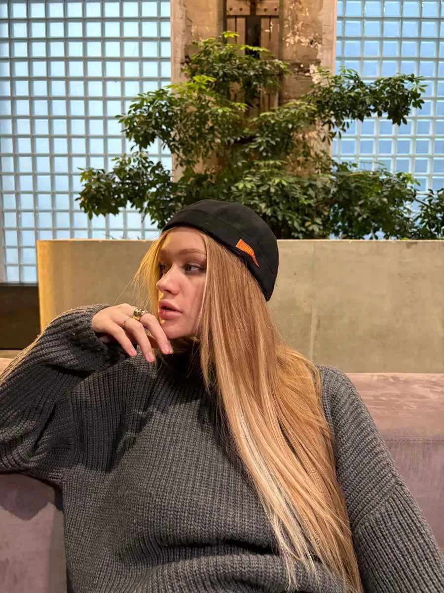 Marie Kiro Docker Vintage Cotton Landlord Hat - Adjustable Retro Dome Cap - Windproof Unisex British Style