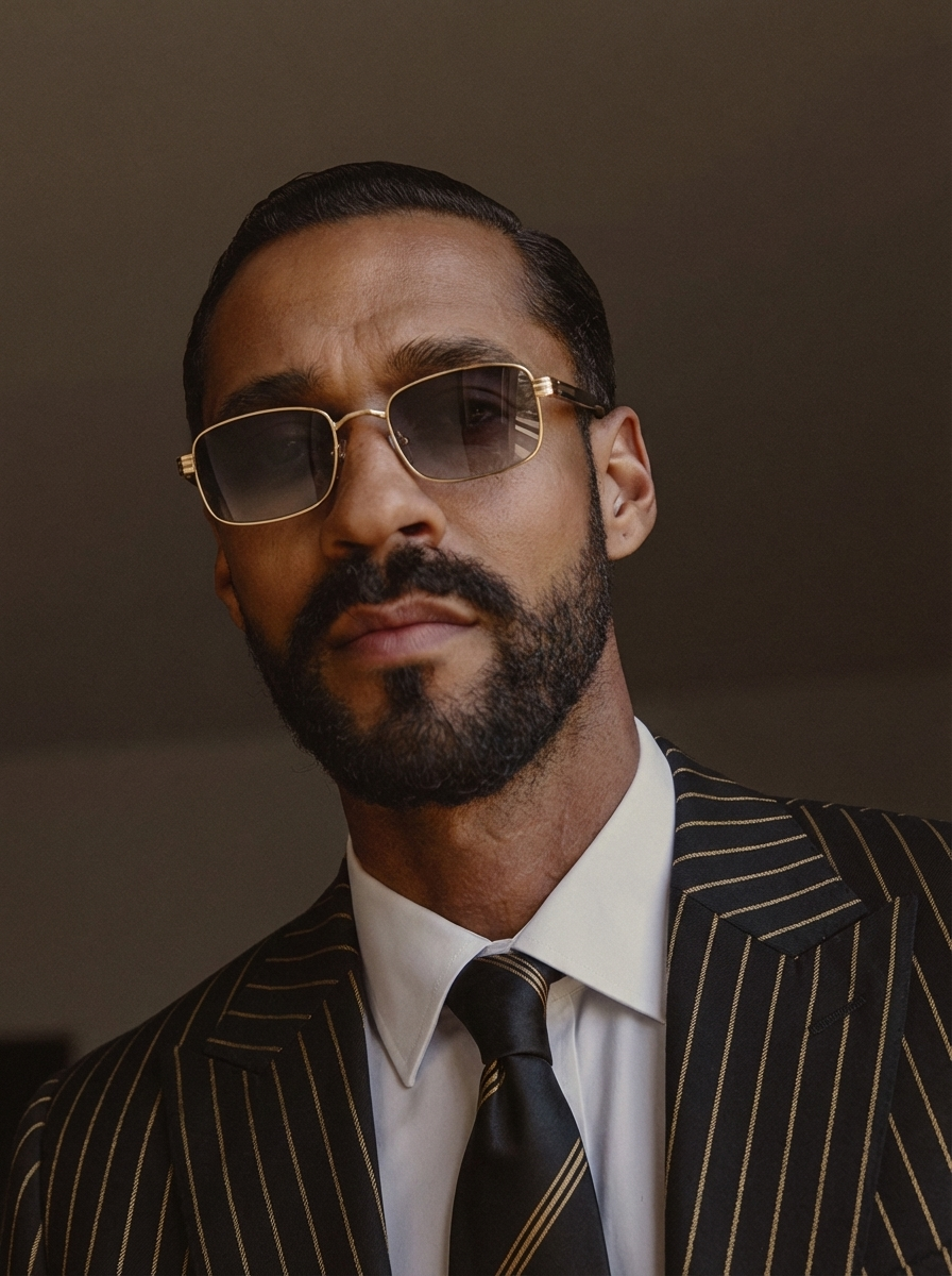 Retro Square Sunglasses for Men - Polarized Metal Pilot Shades, RX/prescription ready