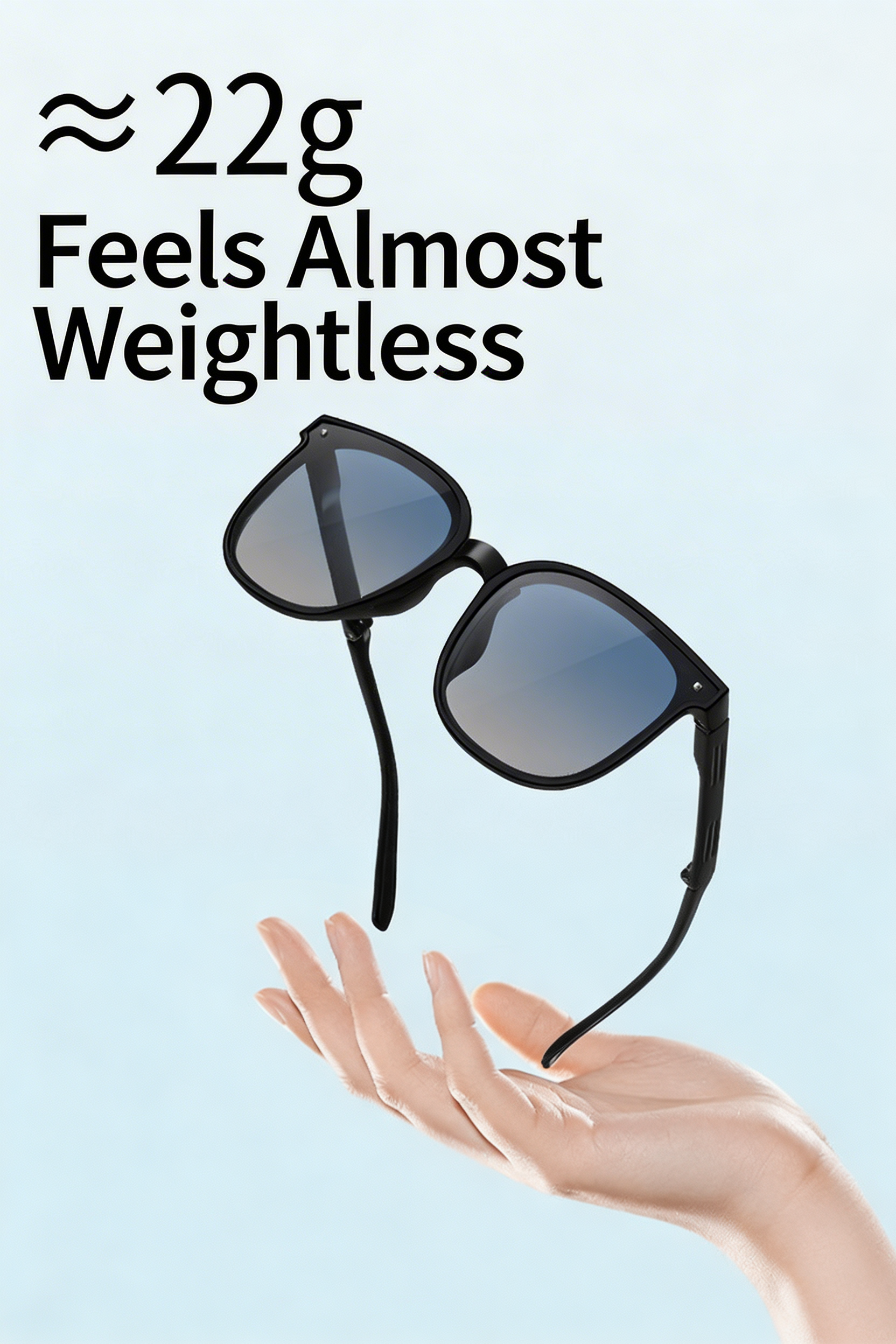 Polarized Sunglasses - UV400 Ultra-Light Foldable TR90 Frame