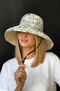 The Flip Side - Botanica, Reversible Wide Brim Bucket Hat