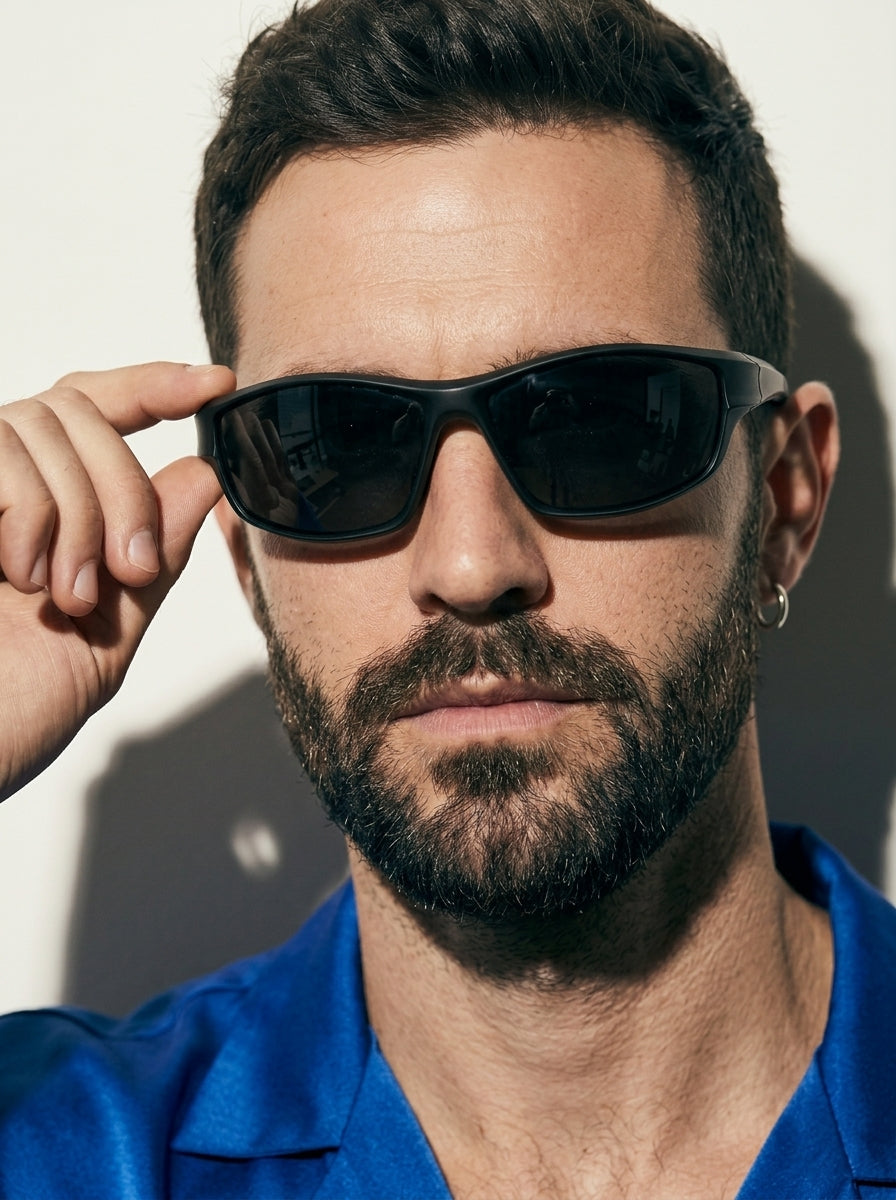 The Pace  Black | TR90 Polarized Sports Sunglasses
