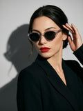 The Alibi Polarized Smoke | Cat-Eye Sunglasses | UV400 TAC Polarized Lenses