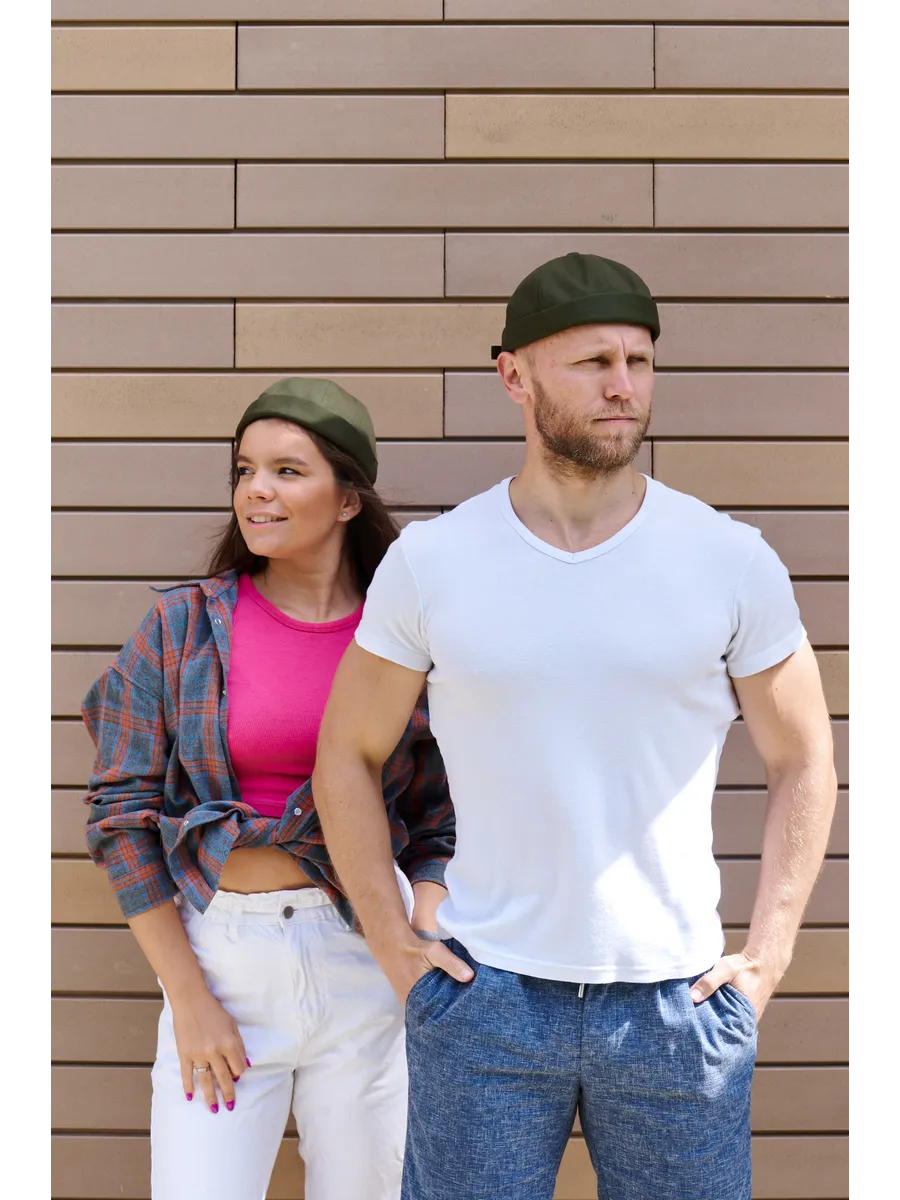 Vintage Dome Landlord Cap - Cotton Rolled Brim Hat - Windproof Sunshade Unisex All-Season