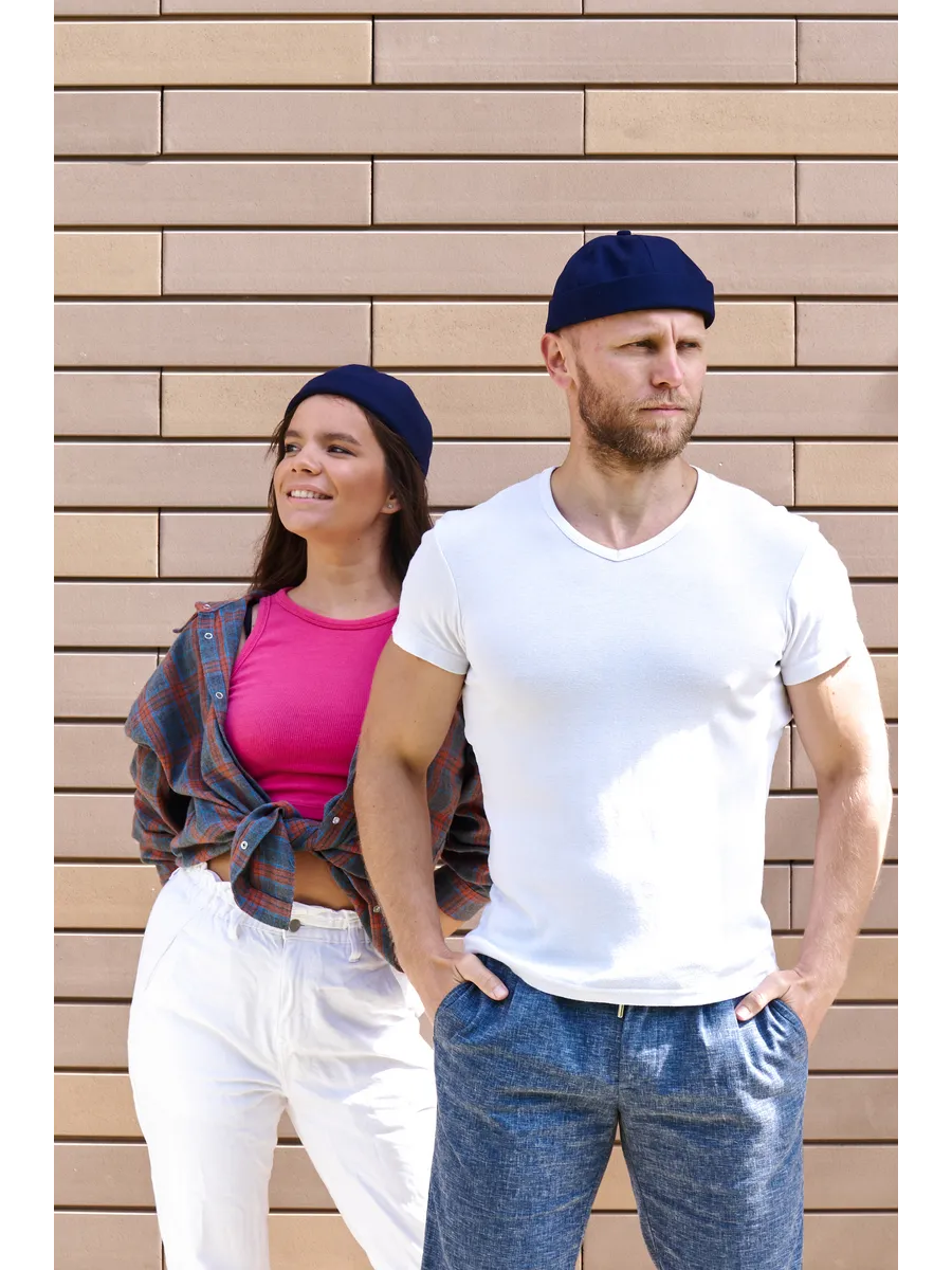 Vintage Dome Landlord Cap - Cotton Rolled Brim Hat - Windproof Sunshade Unisex All-Season