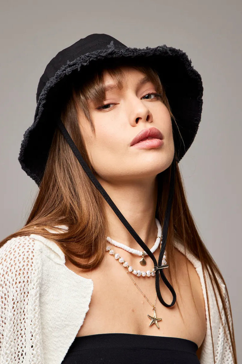 The Plus One - Bucket Hat, Black