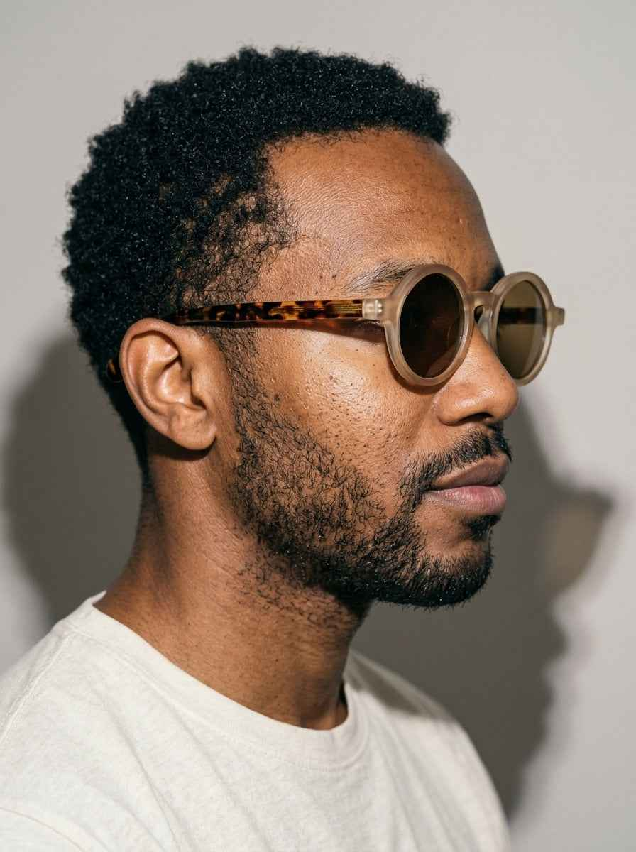 The Index Polarized Sienna | Round Sunglasses | UV400 TAC Polarized Brown Lenses