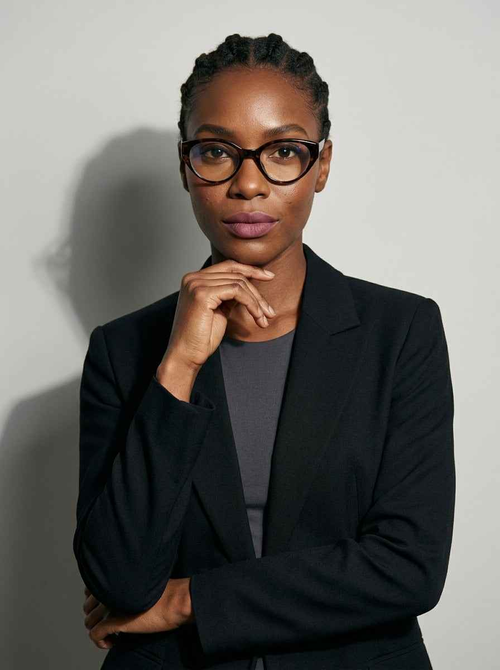 The Alibi | Amber, Blue Light Optical Frames | Cat-Eye Glasses | TR90 Frame