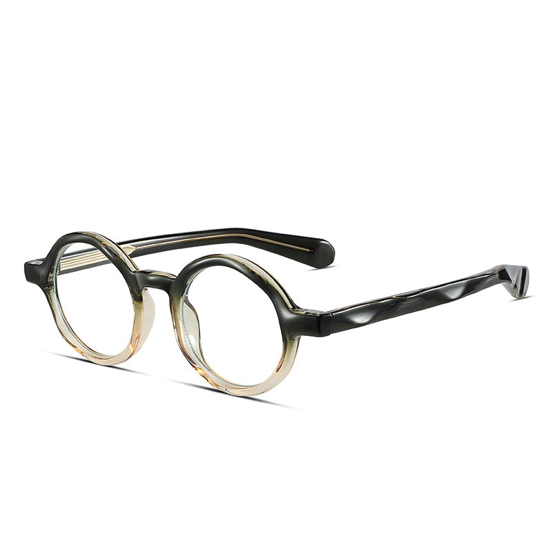The Index Verde | Blue Light Optical Frames | TR90 Round Green Gradient Eyeglasses