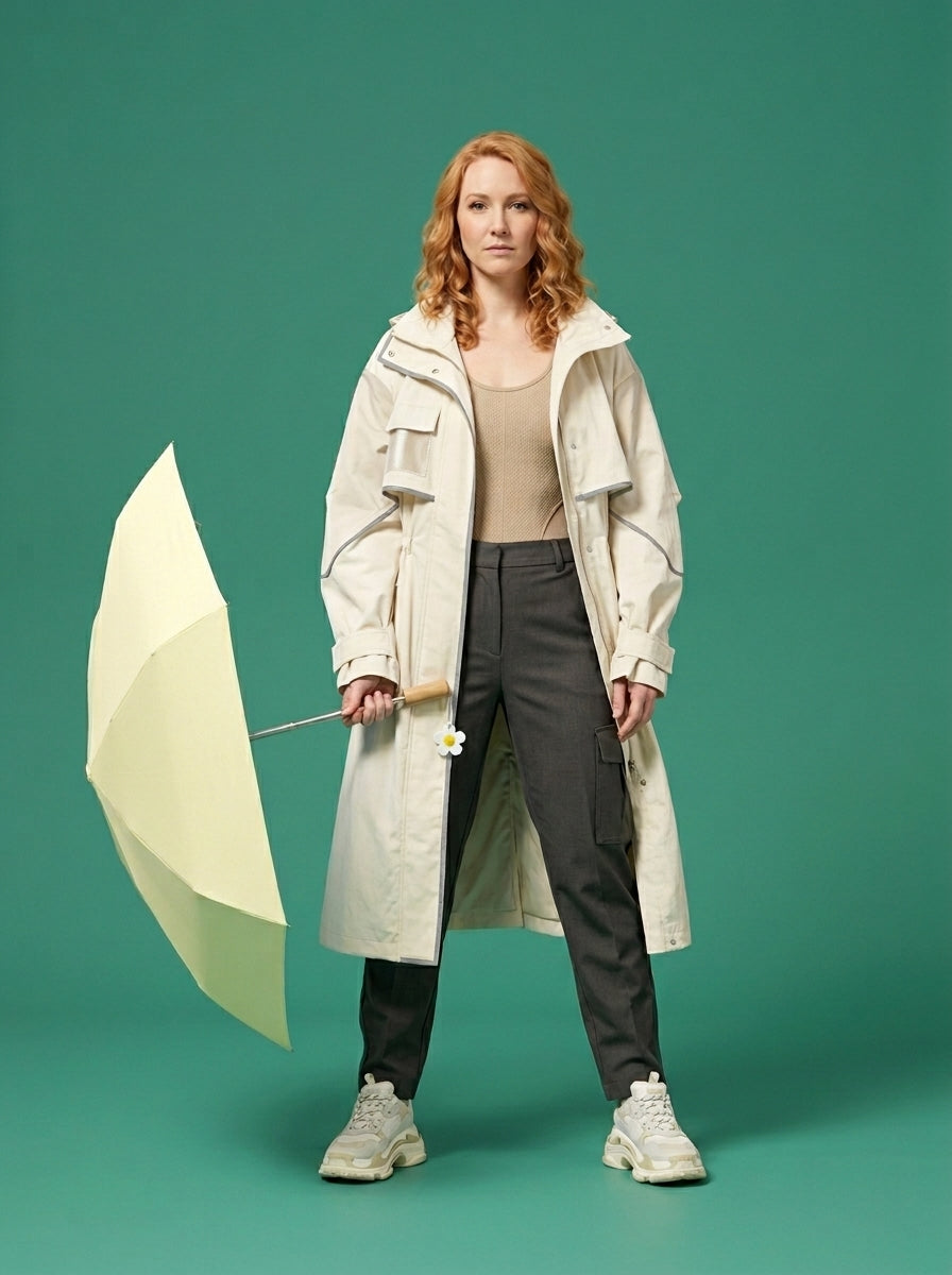 The Pocket Arc  Ultra-Compact UPF 50+ Sun & Rain Umbrella | Yellow