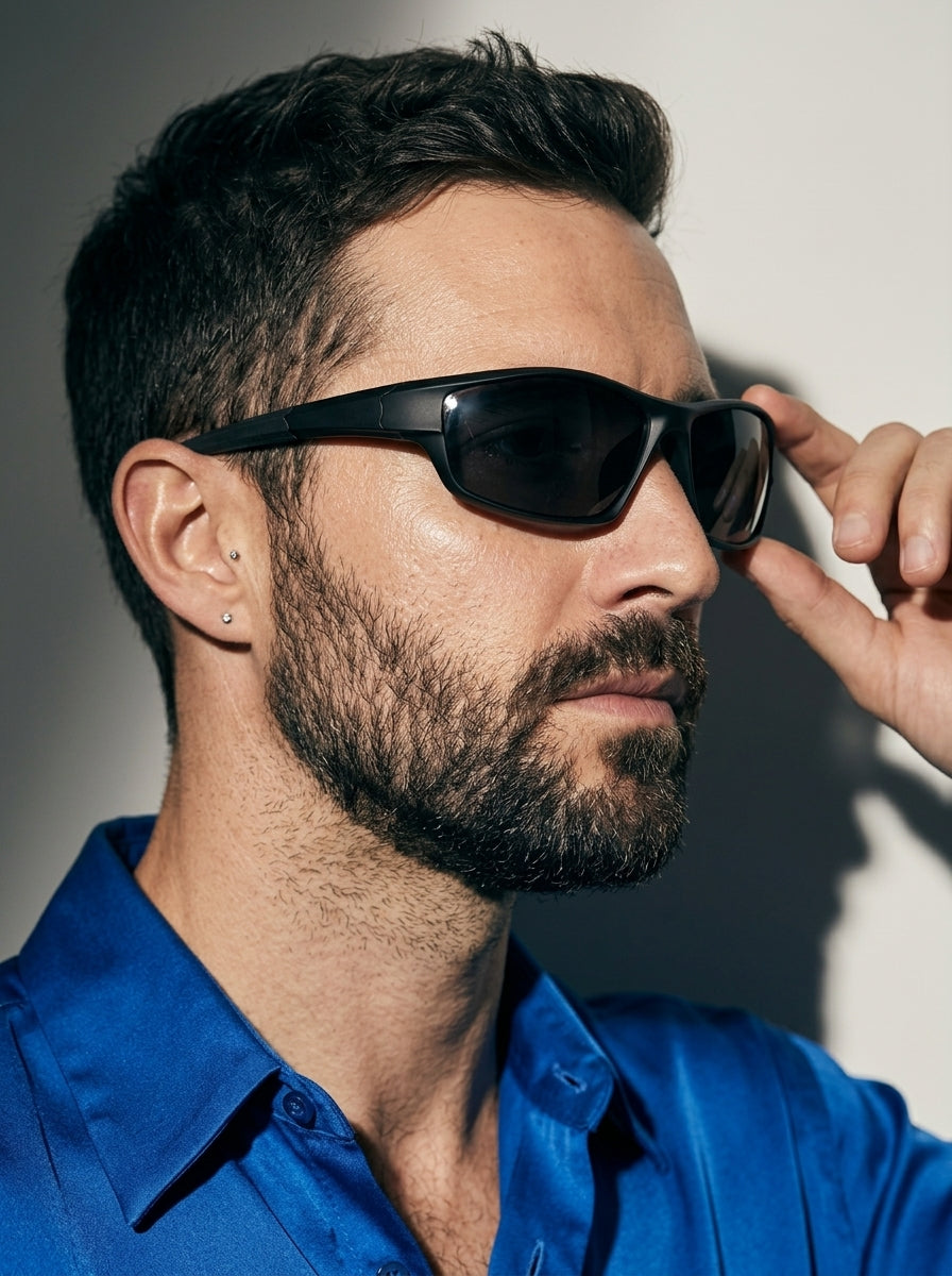 The Pace  Black | TR90 Polarized Sports Sunglasses