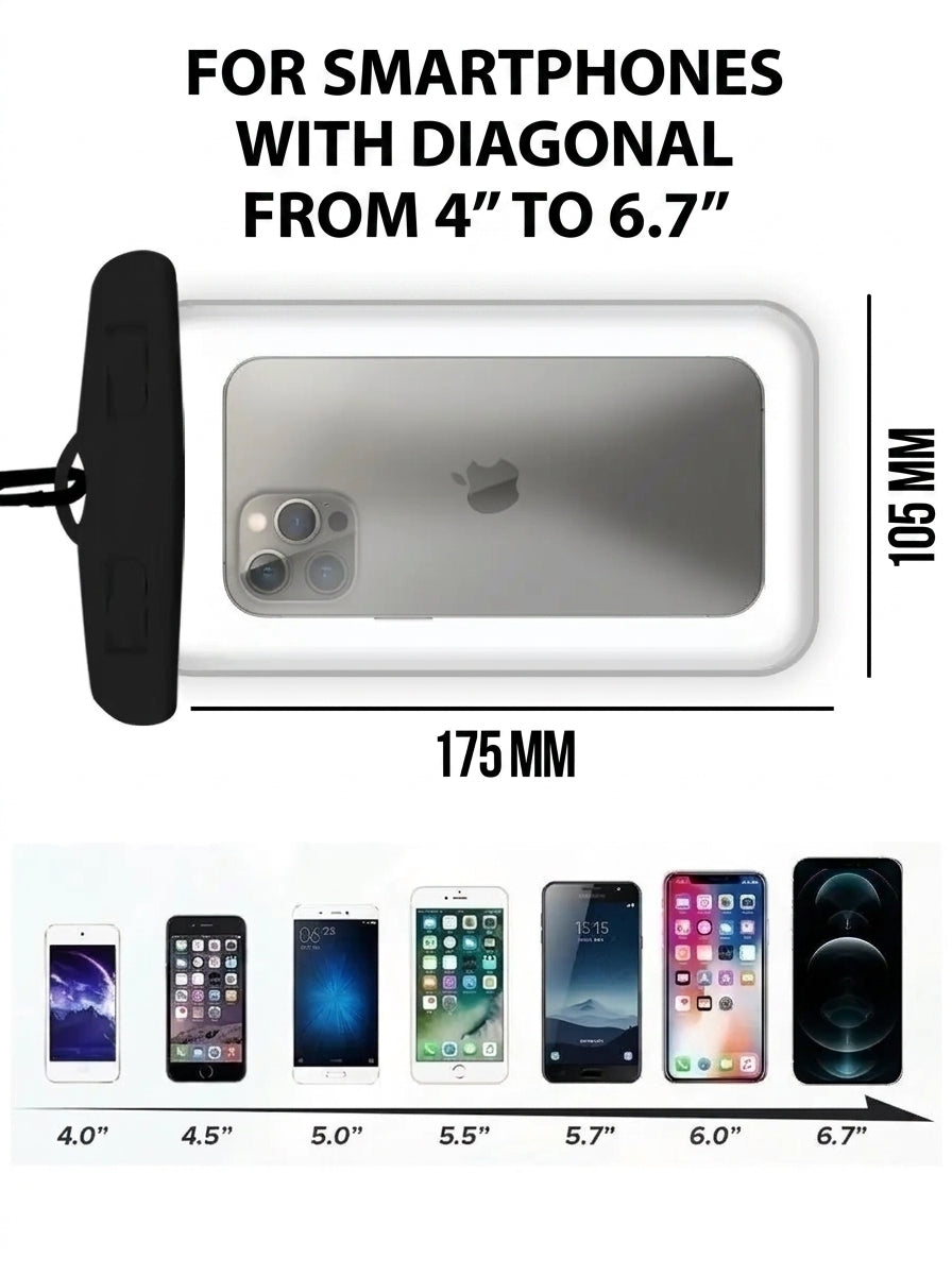 The Plot Armor  Waterproof Phone Pouch