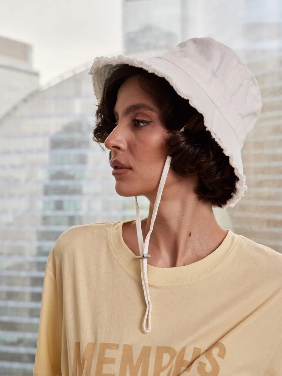 The Plus One - Bucket Hat, White