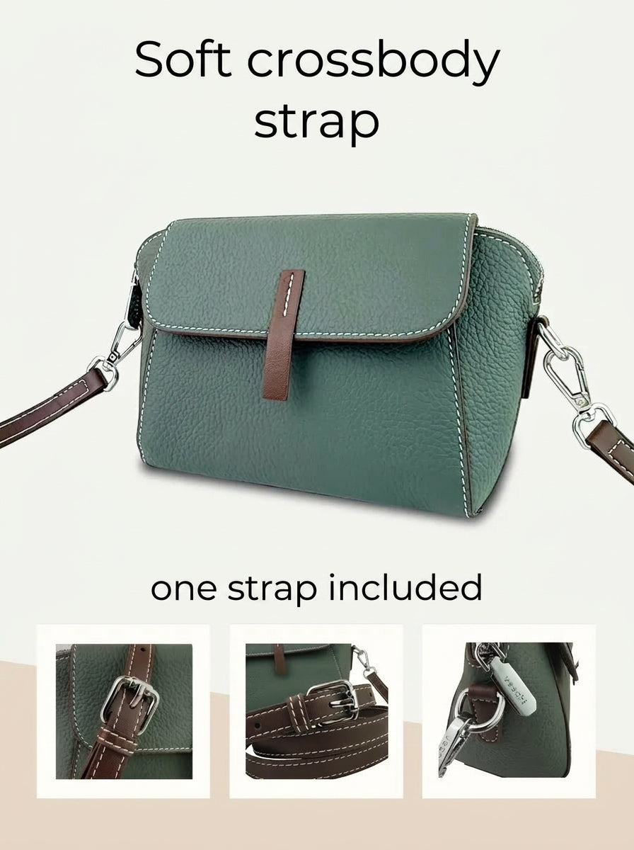 The Dispatch -  Red Crossbody Bag Small Shoulder Purse