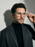 The Index Sienna | Blue Light Optical Frames | TR90 Round Brown Eyeglasses