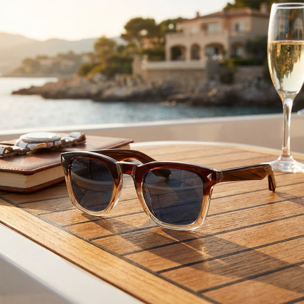 The MK-Meridian | Round Sunglasses - Apex-Clarity HD Polarized - Resilient-Core Polymer & Hand-Finished Temples