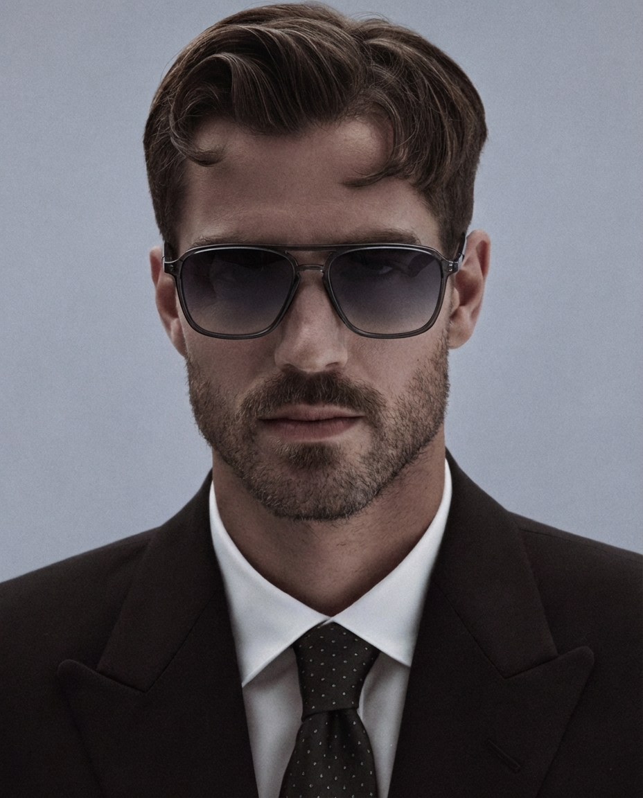 Marie Kiro Unisex Polarized Pilot Sunglasses, Double-Bridge UV400 TAC Lens