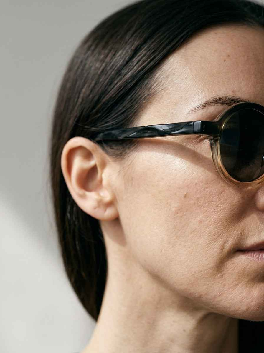 The Index Polarized Verde | Round Sunglasses | UV400 TAC Polarized Gray Lenses