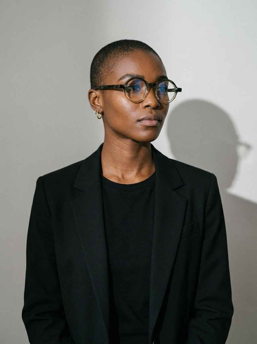 The Index Verde | Blue Light Optical Frames | TR90 Round Green Gradient Eyeglasses