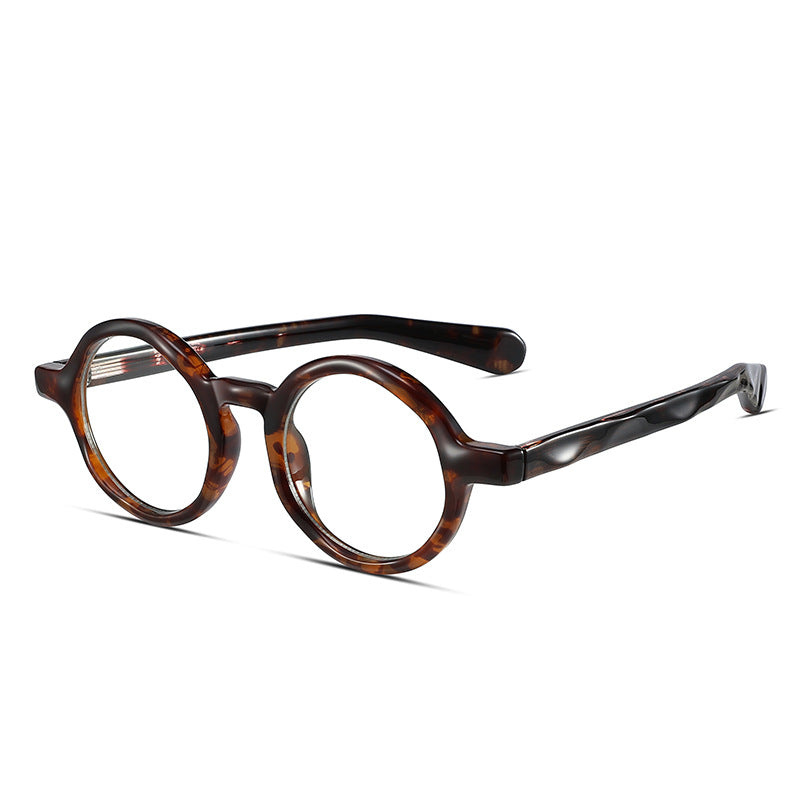 The Index Havana | Blue Light Optical Frames | TR90 Round Tortoiseshell Eyeglasses