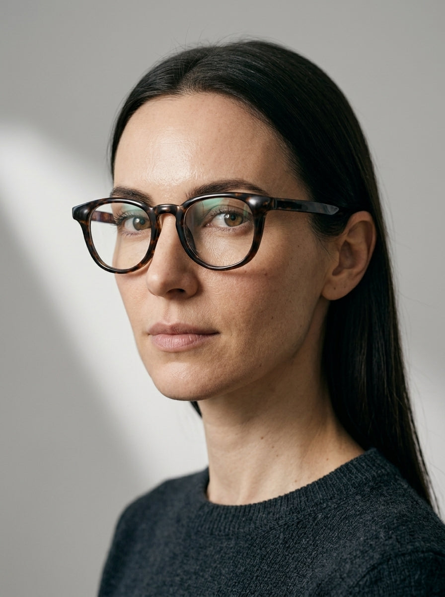 The Archivist  Havana | Blue Light Optical Frames | TR90 Retro Square Eyeglasses