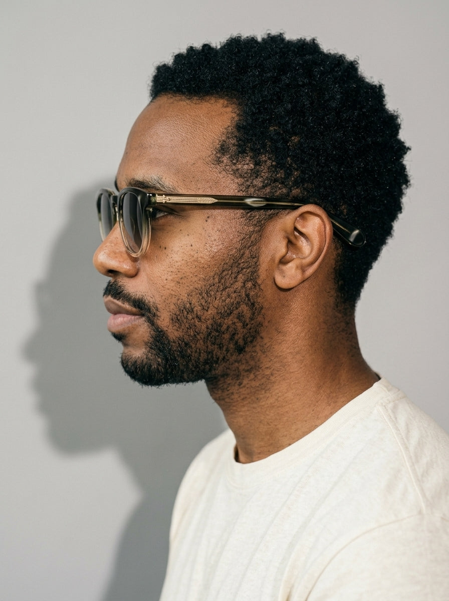 The Archivist Polarized Verde | Retro Square Sunglasses | UV400 TAC Polarized Gradient Green