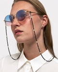 Minimalist Beaded Eyewear Chain: The Individualist Anchor
