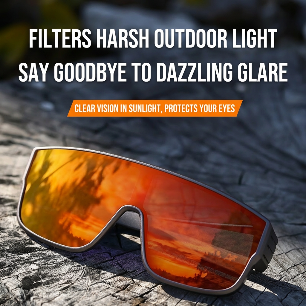 55mm Tinted Polarized Fit Over Glasses Sunglasses for Explorers - Cuts Water Glare - Marie Kiro