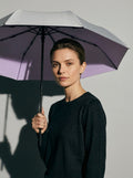 The Canopy - Iris Purple | Automatic Titanium Silver UV Umbrella UPF50+ Compact Tri-Fold