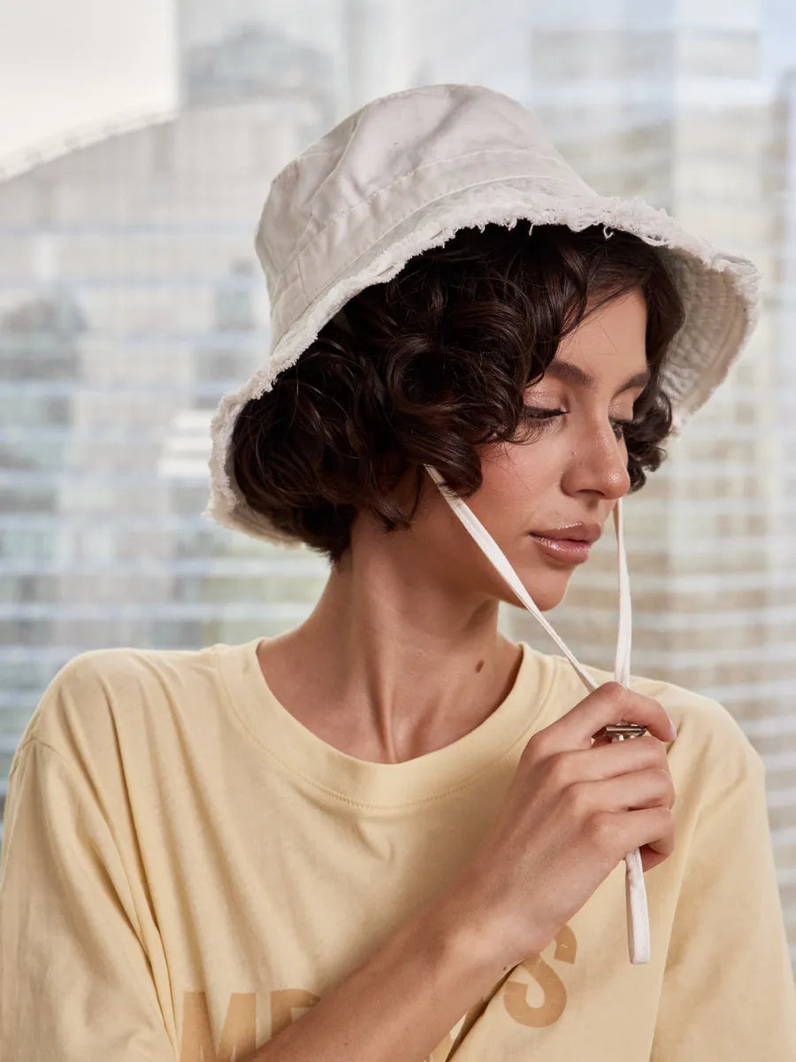 The Plus One - Bucket Hat, White