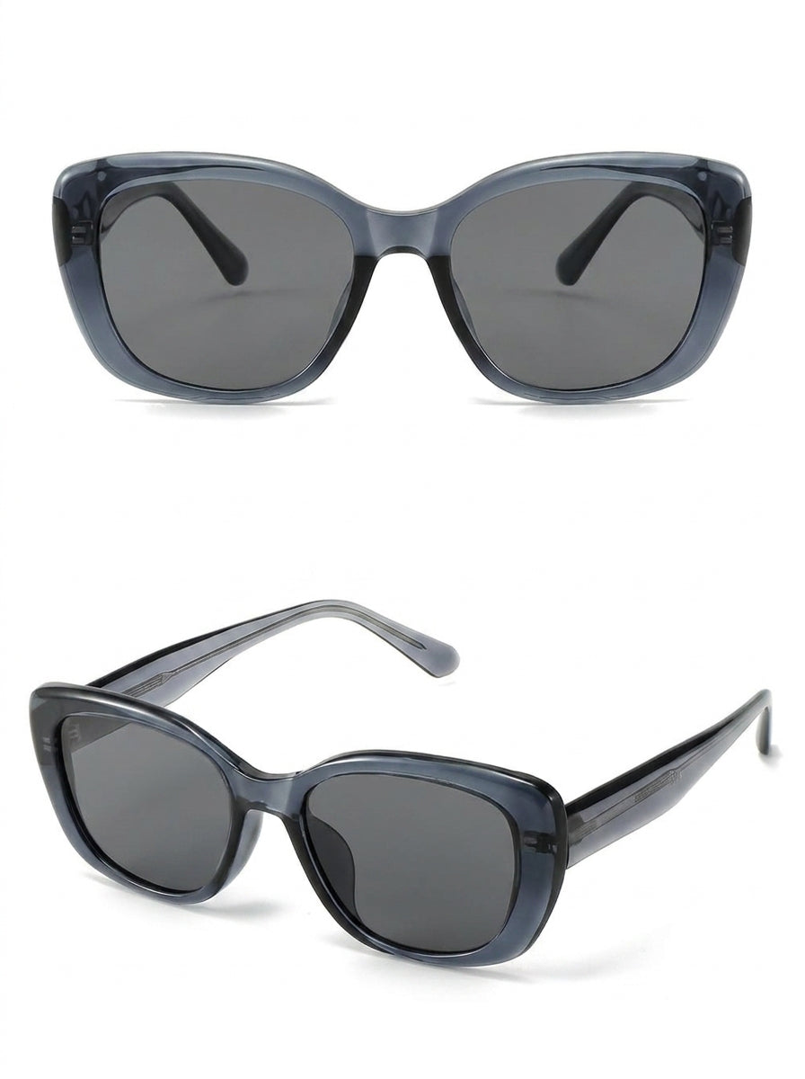 Marie Kiro: The Velvet Provocateur  Retro Cat-Eye Polarized Sunglasses for Women, UV400 Protection