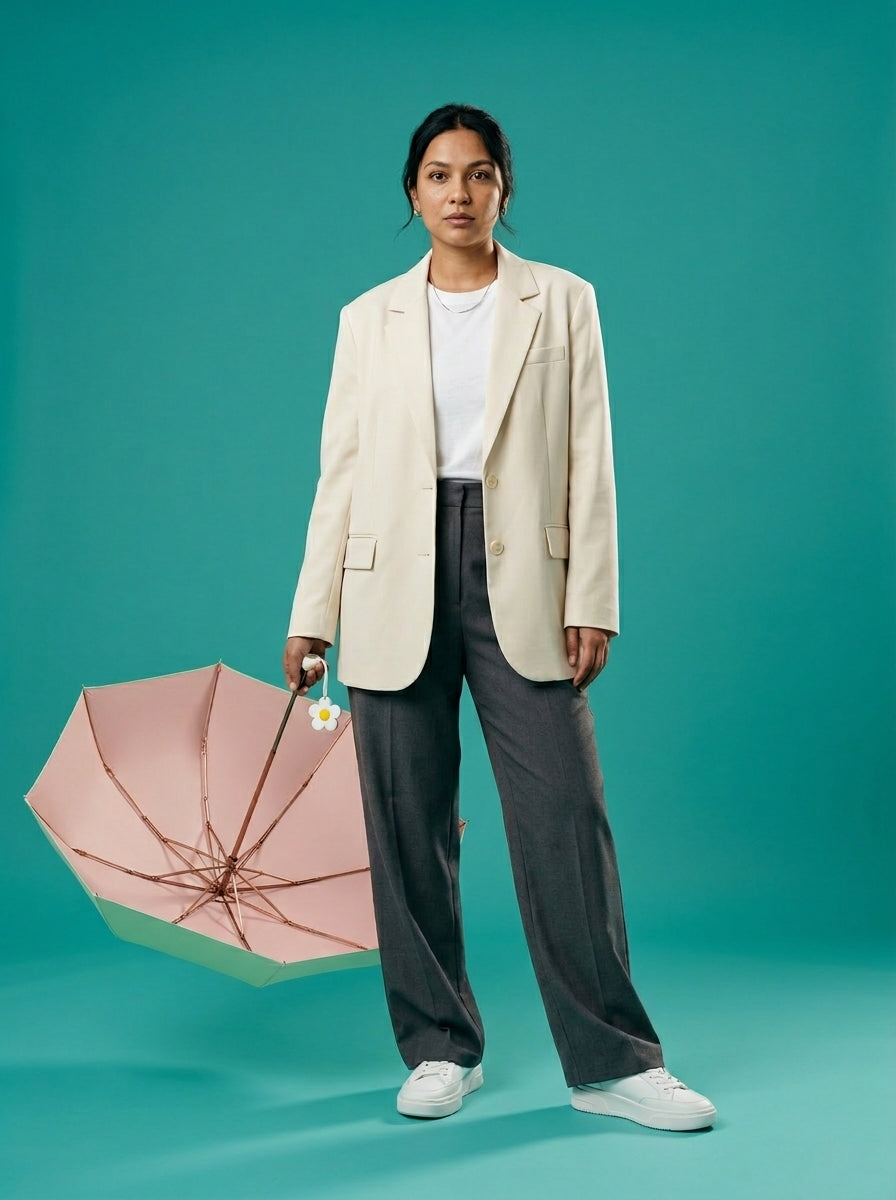 The Pocket Arc  Ultra-Compact UPF 50+ Sun & Rain Umbrella | Green
