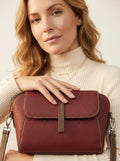 The Dispatch -  Red Crossbody Bag Small Shoulder Purse