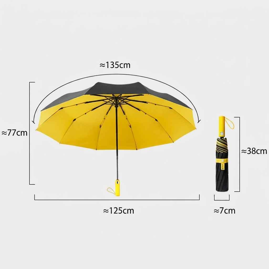 The Bulwark  20-Rib Extra-Large Automatic Umbrella | Blue