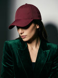 The Traverse - Wine Red | Water-Repellent Mesh Quick-Dry Baseball Cap