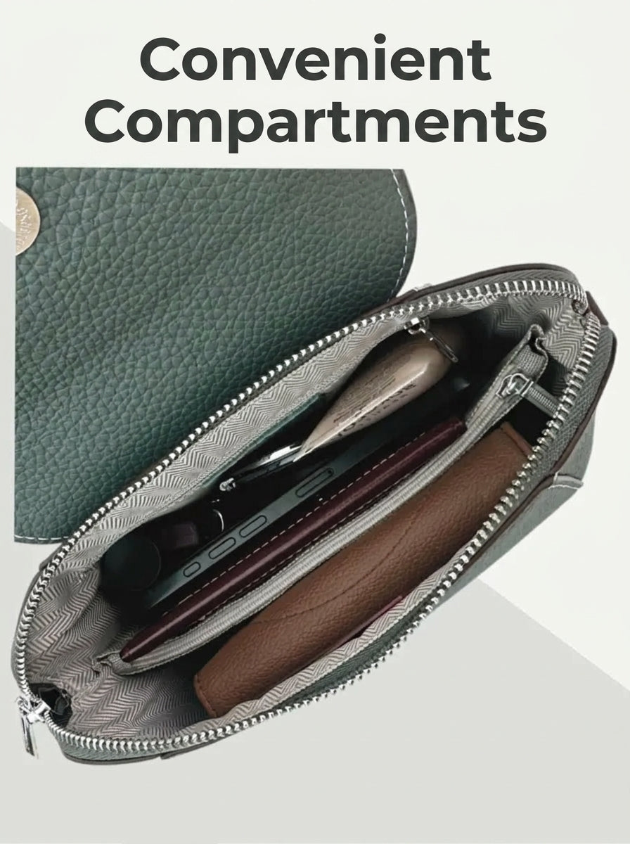 The Dispatch -  Red Crossbody Bag Small Shoulder Purse